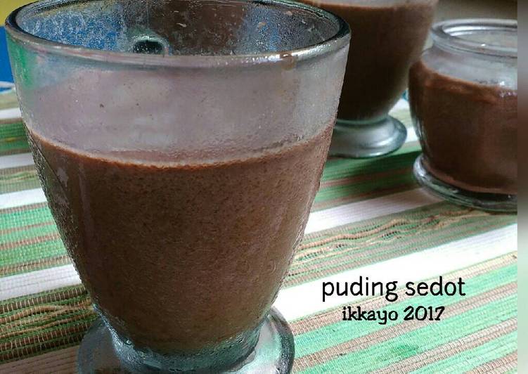 resep Puding sedot