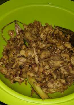 Ayam suwir bumbu