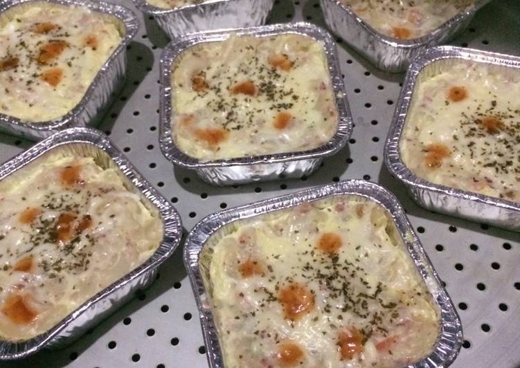 Resep Macaroni schotel ala fe' - CIA Febri