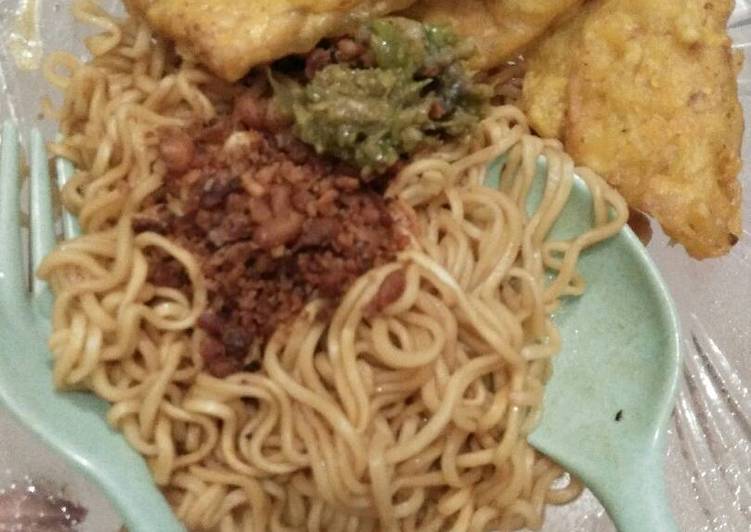 resep makanan Mie Kolong