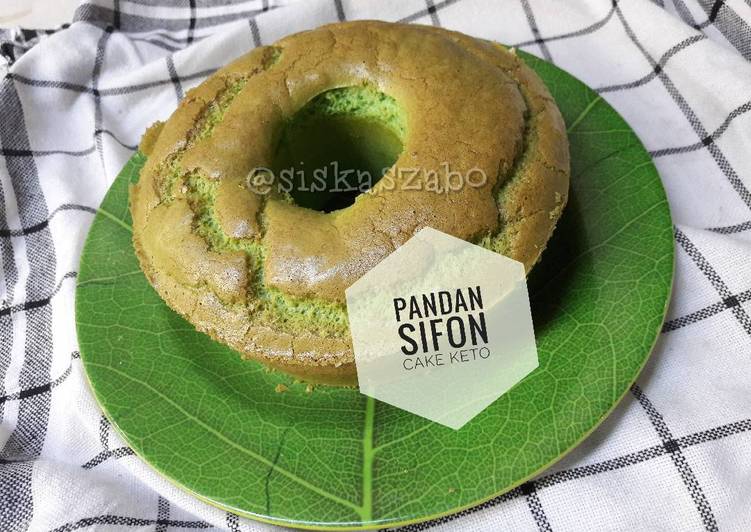resep makanan Pandan Chiffon Cake #Ketopad