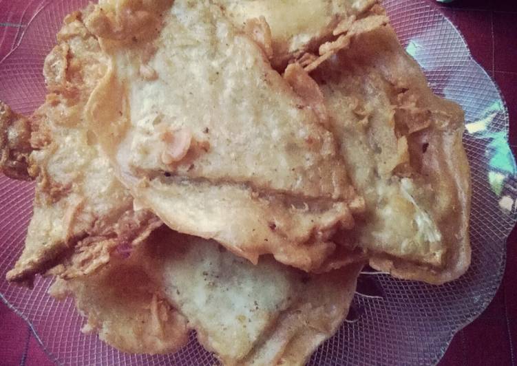 gambar untuk cara membuat Tempe goreng tepung renyah gampang ga pake ribet