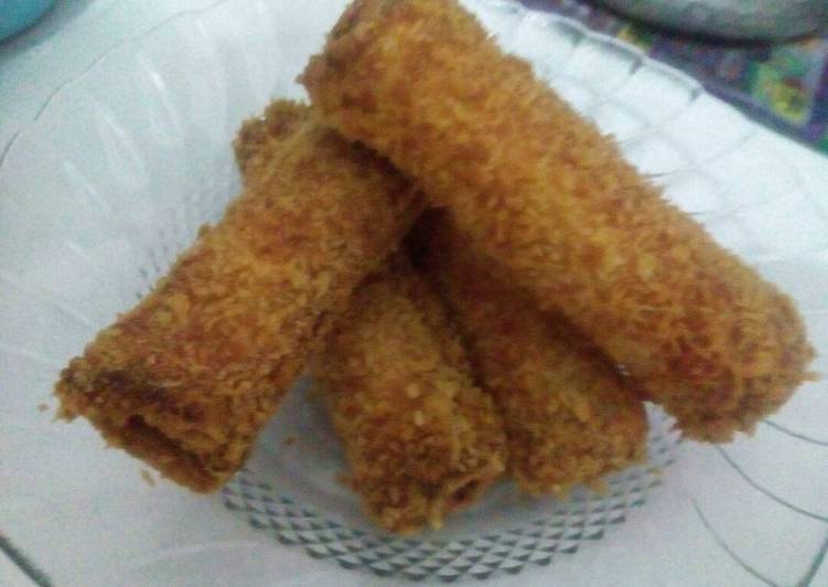 Resep Roti goreng sosis By tri mulyati