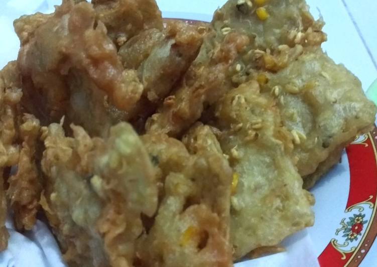 Tempe Goreng dibalut Sayur#BikinRamadanBerkesan
