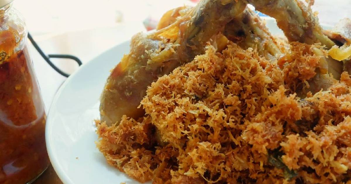 Resep Ayam Serundeng ala Aprila Saffana