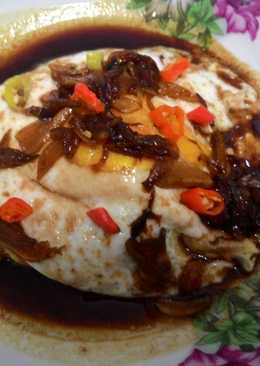 Telor ceplok kuah kecap