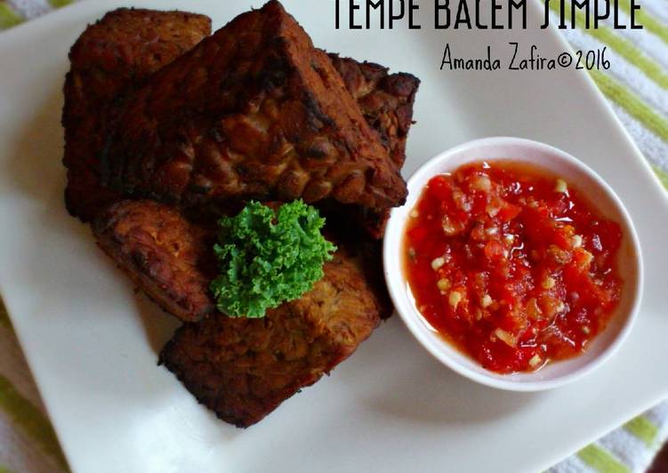 Resep Tempe bacem simple By Amanda Zafira