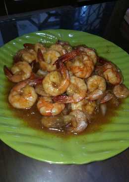 Udang saus inggris