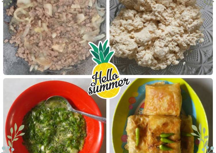 resep masakan Martabak Tahu + Daging Giling