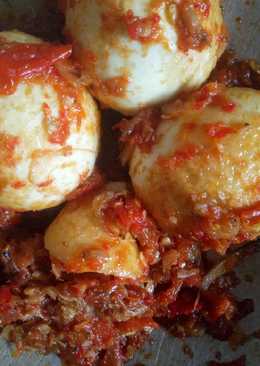 Balado Telur Rebon