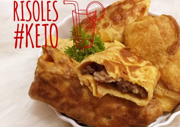 Resep Risoles Risol #keto Dari Rina Ardis Rhaxma