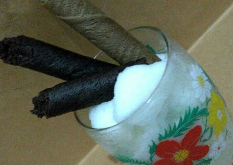 gambar untuk resep makanan Ice Cream Vanilla