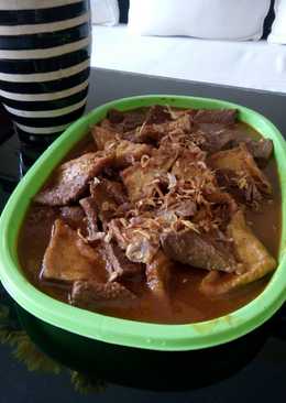 Daging sapi krengesengan Jawa timur