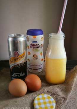 Vietnamese egg yolk soda #ketopad_cp_minumanketo