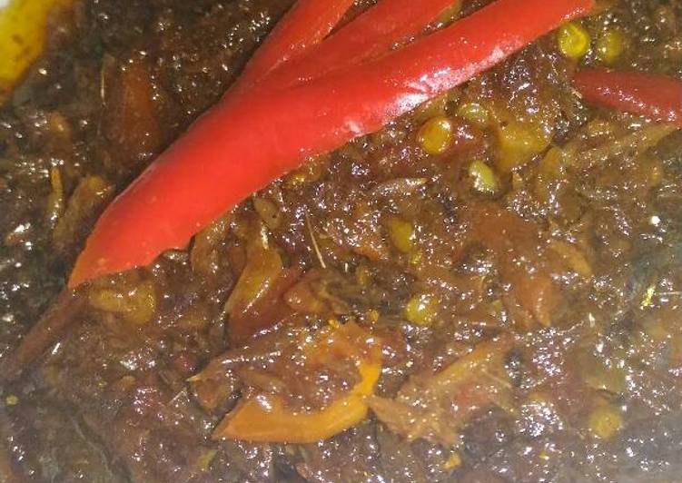 gambar untuk cara membuat Sambal Roa