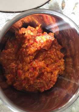 Sambal bawang simple buat ayam goreng
