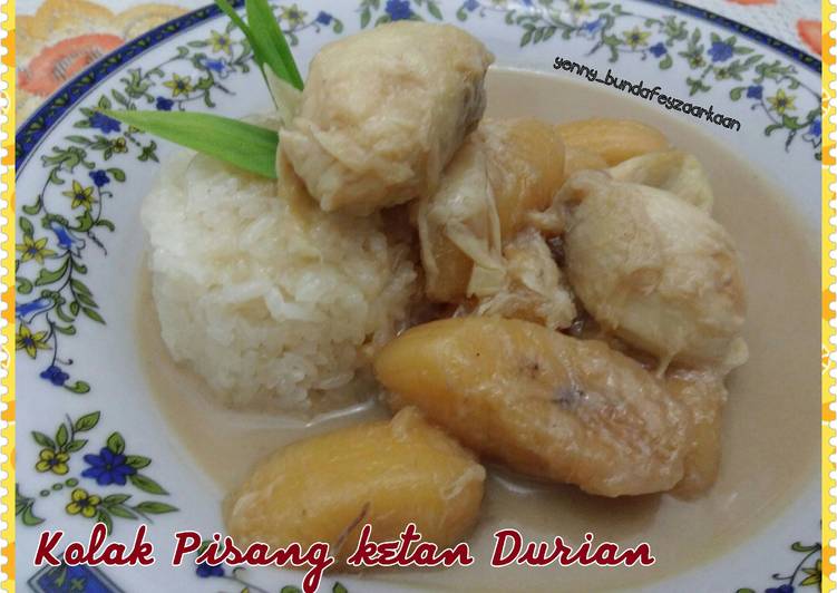 gambar untuk resep makanan Kolak Pisang Ketan Durian