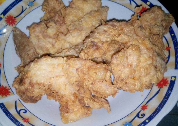 resep Ayam goreng ala KFC