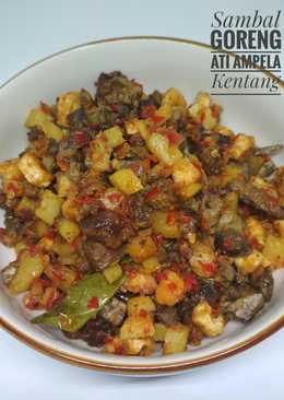 Sambal Goreng Ati Ampela Kentang