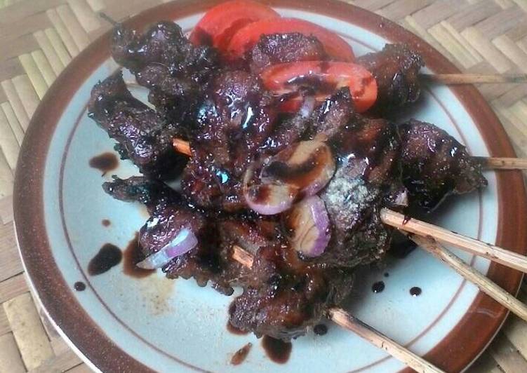 gambar untuk resep Sate kambing #kita berbagi