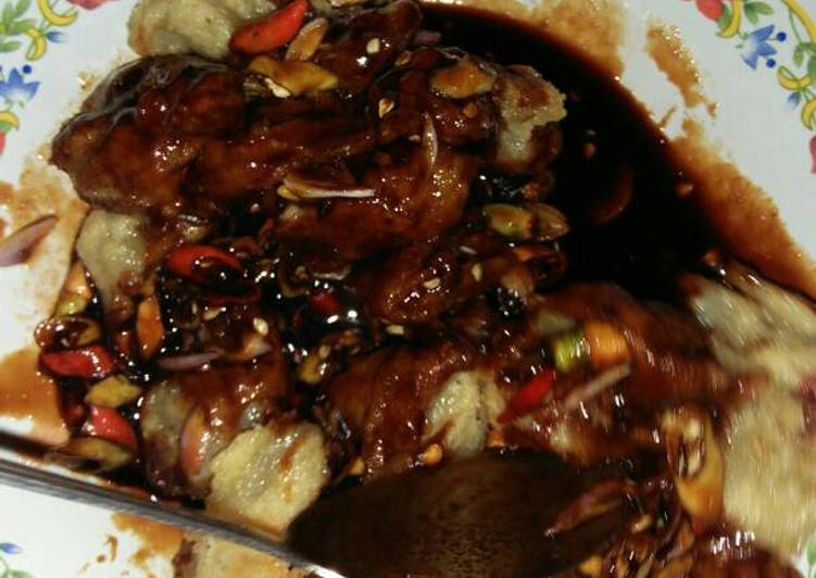 resep lengkap untuk Cilok sederhana bumbu kecap