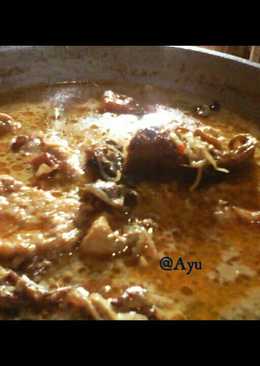 Kotok ikan pari asap (iwak pe)