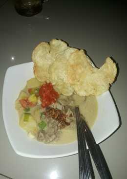 Soto Daging Betawi kuah susu