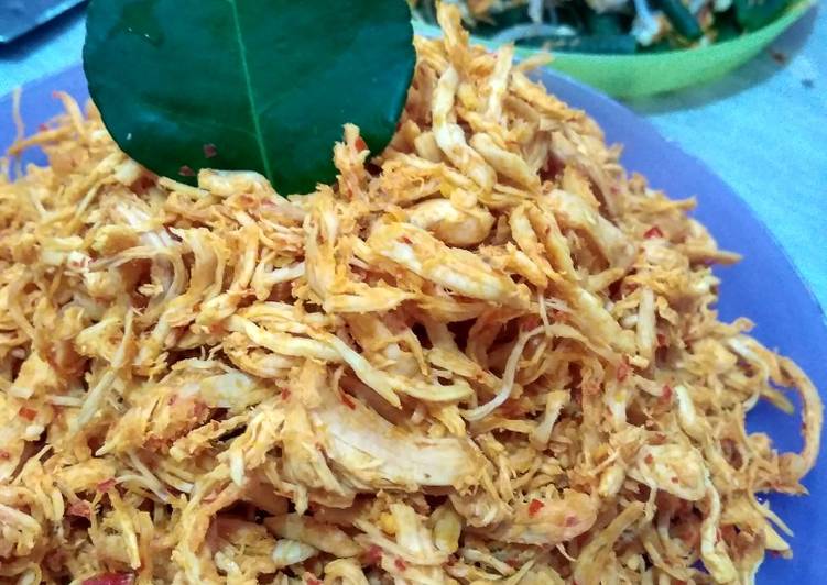  Resep  Aneka Ayam  Resep  Ayam  Suwir Bumbu Cabai t