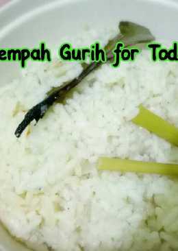 Nasi Rempah Gurih Teri Medan (u anak intoleran susu sapi)