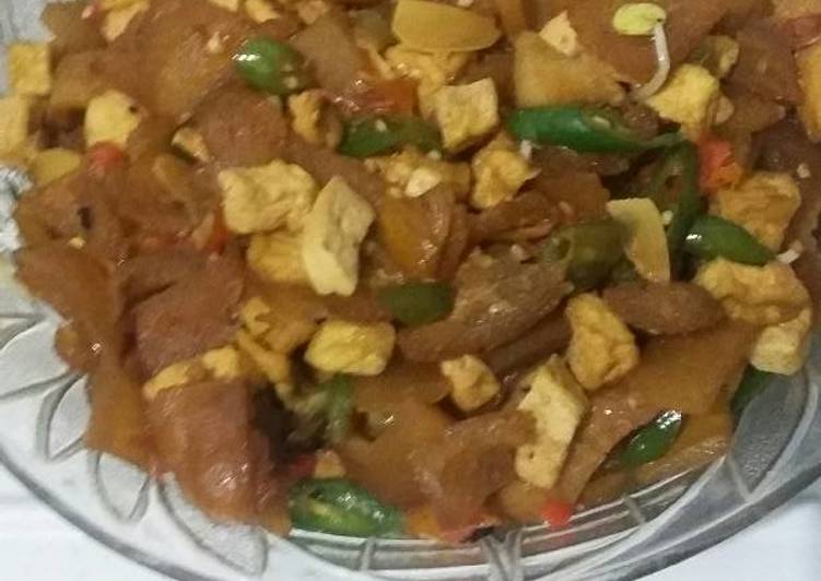 gambar untuk resep makanan Sambel goreng cecek puedesss