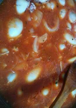 Cumi isi telur saus asam manis