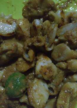 Sate ayam bumbu sinti,,