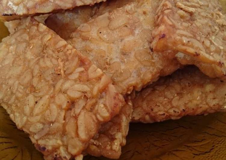 gambar untuk resep makanan Tempe goreng sreng