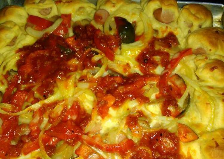 Resep Pizza empuk Yummy Karya Rina M Devy