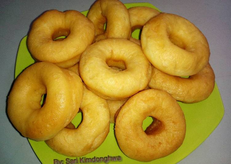 Resep Donat Kentang Tanpa Taburan Icing Sugar - Sari Utami Kimdonghwa