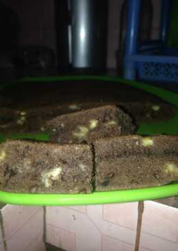 Brownies pisang keju no mixer