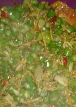 Teri medan kacang panjang ala RFA
