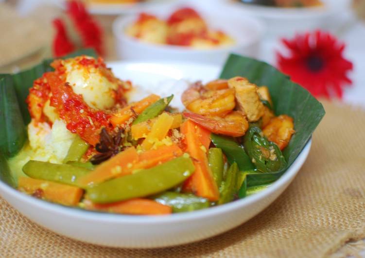 resep makanan Lontong Sayur Medan