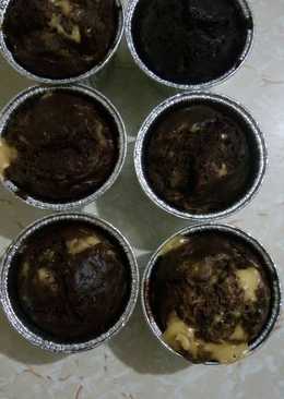 Cup cake kukus piscoke(pisang coklat keju)