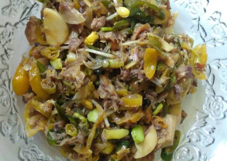 resep makanan Oseng - oseng kelotok (ikan asin)