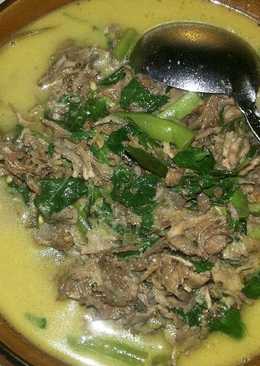 Sayur Bobor Jamur Grigit