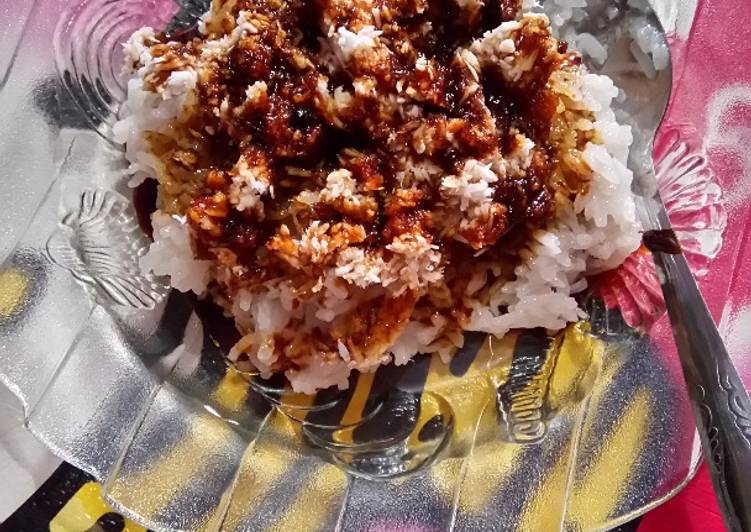 resep Nasi Pulut (Ketan) Siram Gula Merah (Khas Ambon)