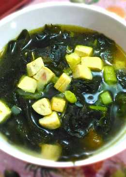 Sup Tahu Rumput Laut