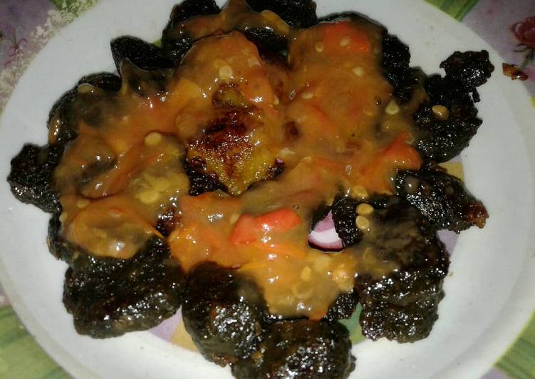 Resep Bakso Vegetarian Panggang Saos Tomat Pedas - AndiSyamsuryaniWisda