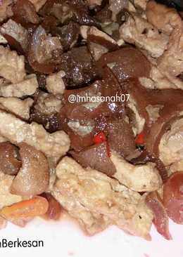 Oseng Kulit Sapi dan Tahu #BikinRamadanBerkesan