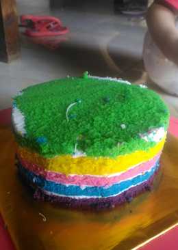 Rainbow cake