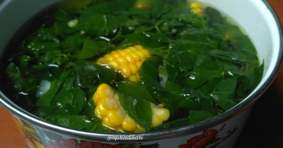  Resep  Sayur bening daun katuk jagung oleh Apriadikari 