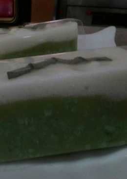 Puding Tapai Ketan Hijau