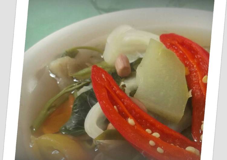 resep makanan Sayur asam sehat tanpa minyak praktis tiss .