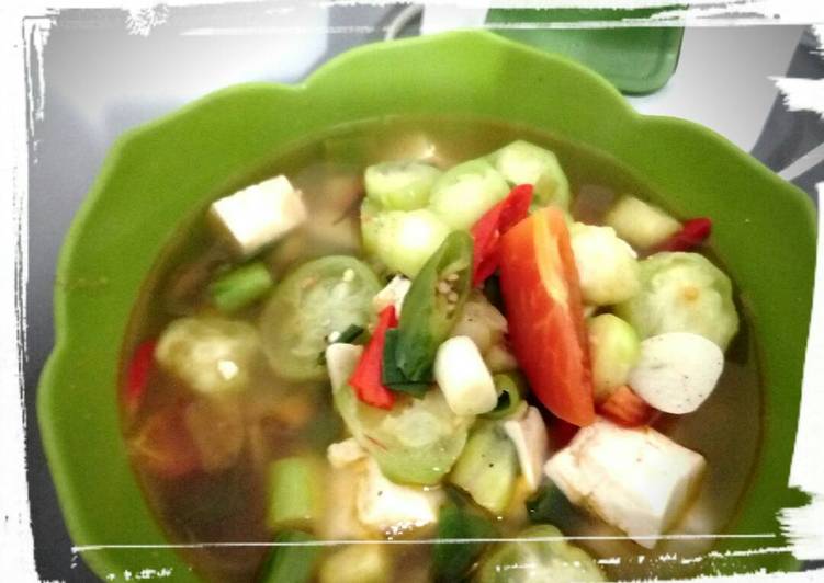 resep Oyong Kuah Bening Simple Seger